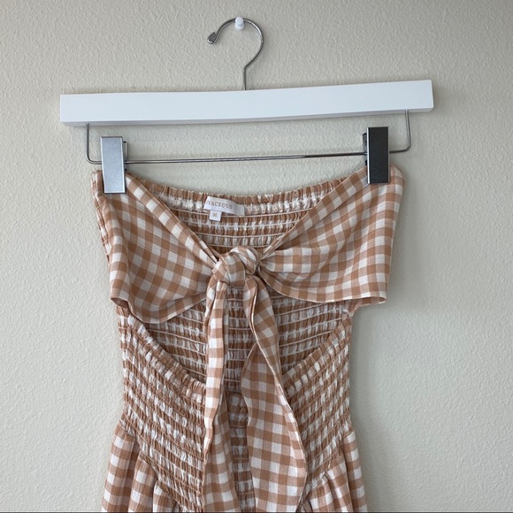 Plaid Jumpsuit - Picture 6 of 6